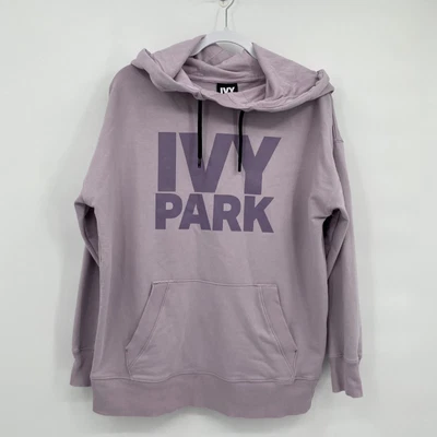 £27.68 • Buy Ivy Park Womens Stretch Pullover Beyoncé Oversized Sweatshirt Hoodie Purple S