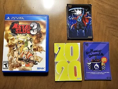Metal Slug 3 PS Vita Limited Run Games Complete In Box • $46.52