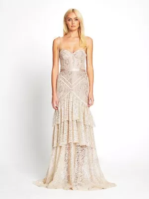 $315 • Buy Bnwt Alice Mccall Clay Sandstorm Woman Gown - Size 6 Au/2 Us (rrp $995) 