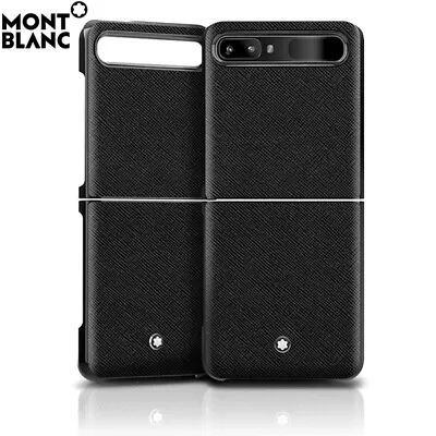 NEW Montblanc Sartorial Hard Phone Case Cover 128111 For Samsung Galaxy Z Flip 1 • $295