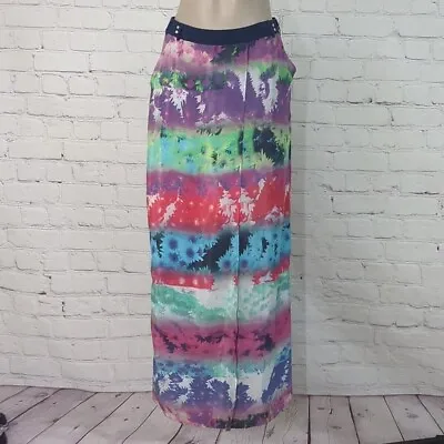 W118 Walter Baker Skirt Stripe Floral Maxi 4 • $55
