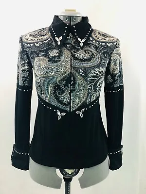 Small Western Show Pleasure Rail Shirt Jacket Clothes Showmanship Horsemanship • $69.98