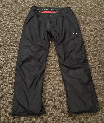 Men's OAKLEY 3M Insulated Ski Snowboard Snow Waterproof Pants Size XL RARE🔥 • $149.88