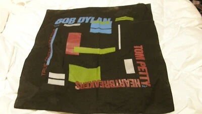 $24.99 • Buy TOM PETTY / BOB DYLAN  True Confessions  1986 Concert Tour Banner / Neckerchief