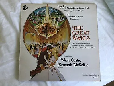 £14 • Buy THE GREAT WALTZ OST 1972 LP MARY COSTA / KENNETH McKELLAR