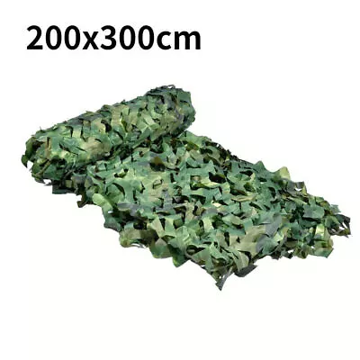 4mx6m Camo Net Hunting Shooting Camouflage Hide Army Camping Woodland Netting • £10.89