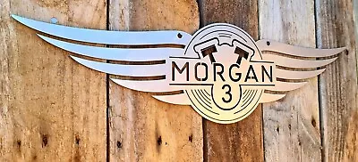 MORGAN 3 WHEELER Metal Sign -UK Made -Garage Sign- CLASSIC CAR- Man Cave 50CM • £50