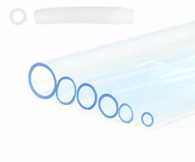 High Quality Clear PVC Tube Hose Food Grade Fish Pond Aquariums Air Water • £1.99