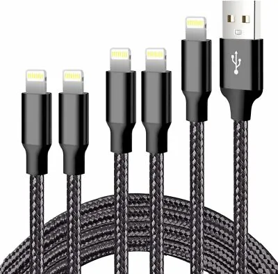 $5.99 • Buy Apple Iphone Charger Lightning Cable 10FT Foot Long MFI Certified