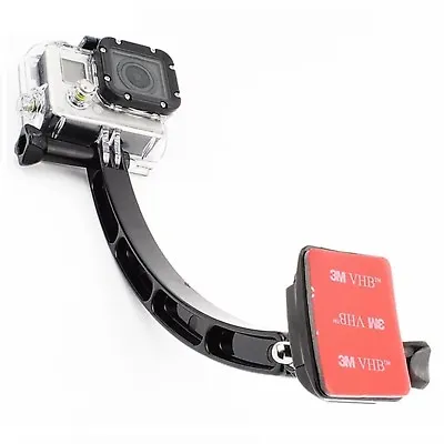 Helmet Extension Arm Mount For GoPro HERO 12/11/10/9/8/7/6/5/4/3/MAX/Session • $24.95