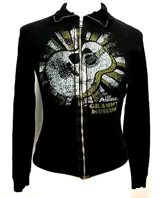 GRAMMY Museum Women's Fadeaway Guitar Jacket Hoodie Zip LA Live Hollywood New I2 • £38