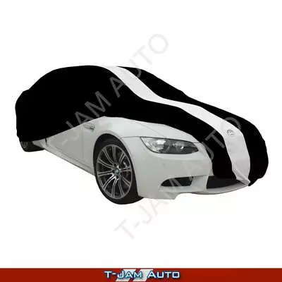 Show Car Cover Black For Ford Mustang Fleece Lining Indoor Use • $146.45