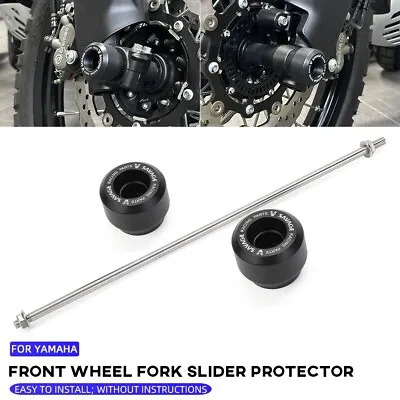 Front Wheel Fork Axle Slider Crash Guard For YAMAHA Tenere 700/RALLY/World Raid • $17.99