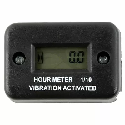 Motor Tach Vibration Hour Meter Fits For ATV Snowmobile Boat Mower Waterproof • $11.91
