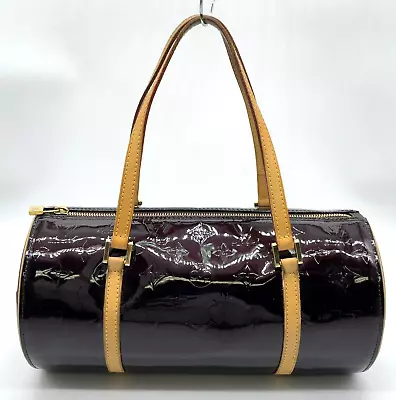 Authentic Louis Vuitton Vernis Amarant Bedford  M91996 Handbag NS040357 • £0.80