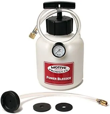 Motive Products 0108 Late Model GM Power Bleeder With Adapter • $69.95