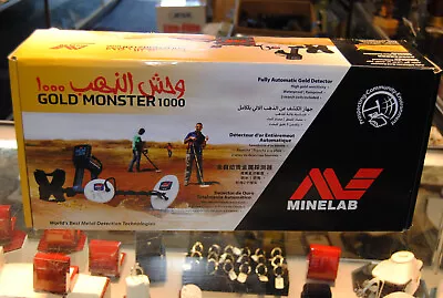 Minelab GOLD MONSTER 1000 Easy-to-Use High Performance Metal Detector SAMEDAYSHP • $798.99
