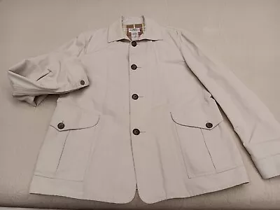 J.Press - Men's Cotton Blend Classic Field Jacket/ Safari Jacket - Size M • $59.99