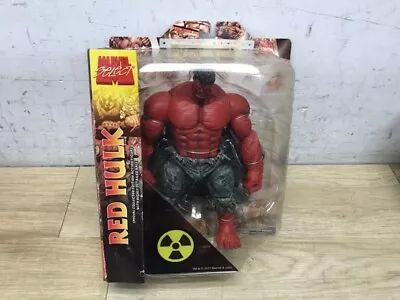 Marvel Select: Red Hulk Action Figure 9.5” Tall By Diamond Select Toys (2011) • $2.75