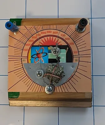 Vintage Inspired Crystal Radio Detector With Pointed Hard Steel Detector • $65