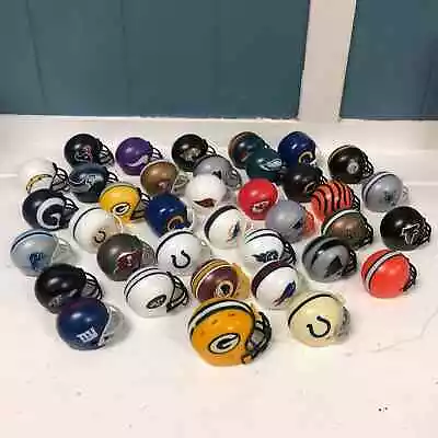 Lot 37 Vintage NFL Mini Gumball Football Helmets • $49.28