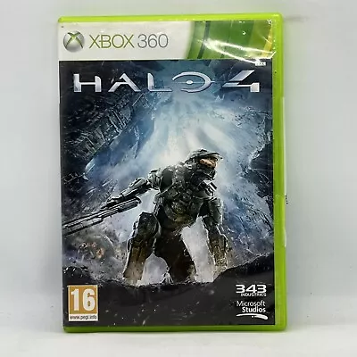 Halo 4 Four XBOX 360 Microsoft Xbox 360 Game VGC Free Post PAL • $14.95