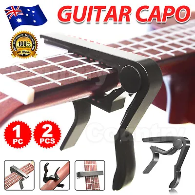 $4.35 • Buy New Guitar Capo Spring Trigger Electric Acoustic Clamp Quick Change Release