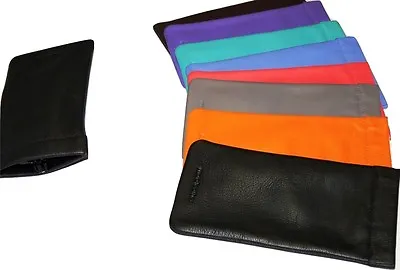 £7.50 • Buy Mala Leather Snaptop Reading Glasses Case Various Colours Genuine Leather Sun Sp