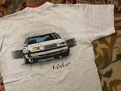 VTG 90s Gildan Volvo 850 240 Car Graphic Art Promo T Shirt Large *READ* • $65