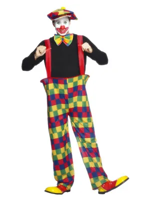 Hooped Clown Costume Multi-Coloured • £14.57
