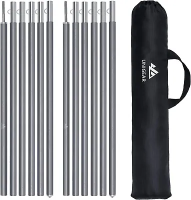 Unigear Telescopic Tent Pole Set Of 2 Aluminium Pole For Tarp Tent More • $40