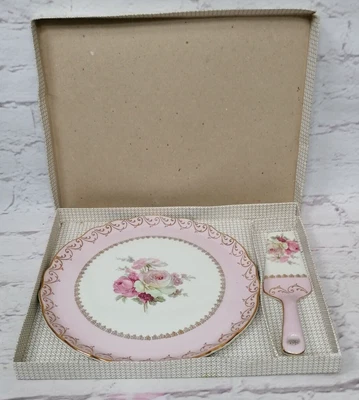 £19.99 • Buy Vintage Old Foley James Kent Staffordshire Cake Plate & Server Original Box