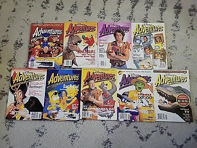 Lot Of 9 Vintage 1990s Disney Adventures Kids Magazines 1993-1994. • $40