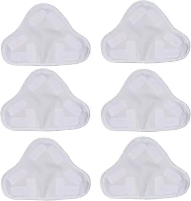 (H2O H20 X5) 6 Pack Washable Microfibre Steam Mop Pads Floor Replacement Pads Co • $35