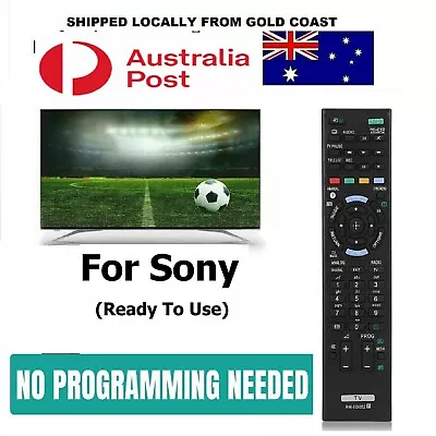 $13.75 • Buy Replacement Universal Remote Control For SONY TV Bravia 4k Ultra HD Au Stock