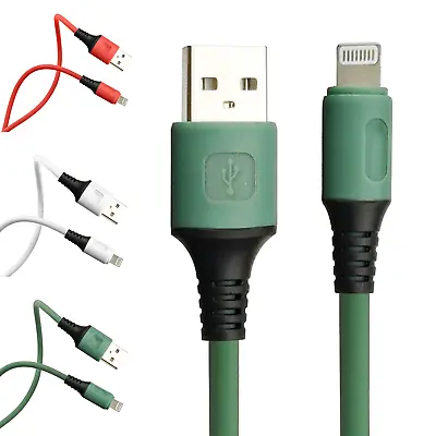 Fast Charger Sync USB Cable Fits For Apple IPhone 5 6 7 8 X XS XR 11 12 13 IPad • £1.95