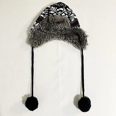 Women Screamer Mckenzie Trapper Hat 100% Acrylic Knit • $23.99