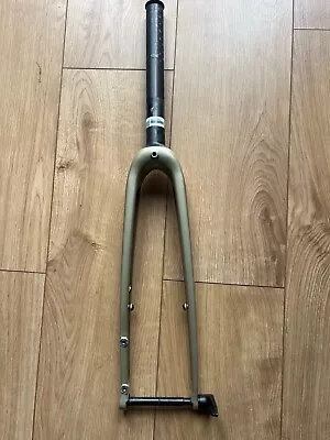 Cannondale CAAD13 Carbon Fork 1 1/8 - 1 1/4 Inches Tapered Disc 12x100mm Fm • £40.30