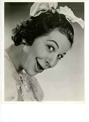 Vintage 8x10 Photo Singer Actress Comedian Ziegfeld Star Fanny Brice • $15.99