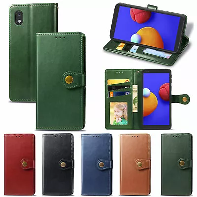 Case For Samsung A01 Core J510 J710 G530 J4 J6 + Flip Leather Wallet Phone Cover • $10.64