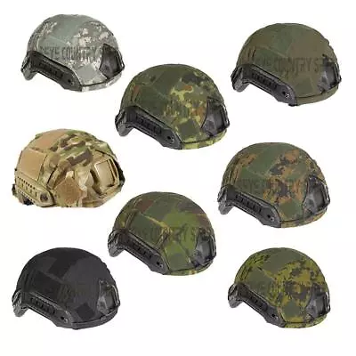 Invader Gear Airsoft Fast Helmet Cover Army Style Various Camo's • £15.49