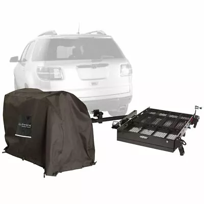 Silver Spring Hitch Scooter Carrier 500 Lb Travel Kit +Scooter Cover SC500-DK-S • $429.99