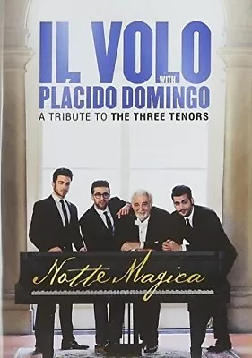 IL Volo With Placido Domingo  A Tribute To The Three Tenors (DVD 2016) LIKE NEW • $7.95