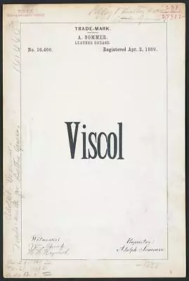 Photo: A. Sommer For Viscol Brand Leather Grease • $9.99