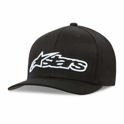 Alpinestars Blaze Flexfit Hat/Cap Cap - Black/White • $39.99