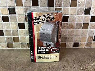 Red Dot Code Keeper Ckmgv Metal Weatherproof Medium Cover Receptacle   G5-2 • $29.75