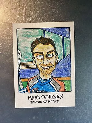 2019 Parkside Major Lacrosse League MLL GUMMY ART Card MARK COCKERTON • $0.99