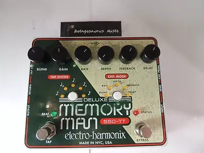 Electro Harmonix Deluxe Memory Man 550-TT Analog Delay Echo Effects Pedal EHX  • $229.99