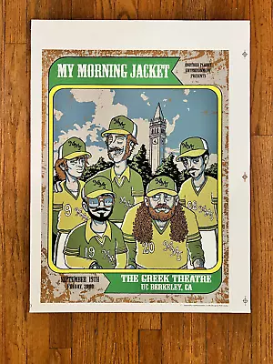 My Morning Jacket Concert Poster 2008. Artwork By Matt Leunig • $60