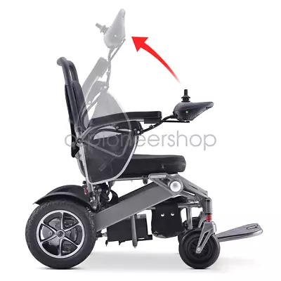 Electric Wheelchair Folding Long Range Lithium Power Motorised Foldable 2024 • $1399.99